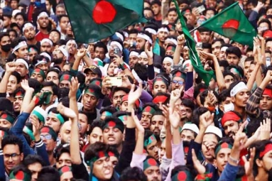 Massive Protests Grip Bangladesh after Student Leader's Death Massive Protests Grip Bangladesh after Student Leader's Death