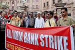 Indian banking services to be on hold, banking employees on strike, indian banking services to be obstructed as employees go on strike for two days, Indian banking