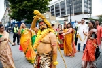 bonalu festival, London, over 800 nris participate in bonalu festivities in london organized by telangana community, Cadbury