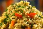 brown pulao recipe, brown pulao recipe, healthy brown rice pulao recipe, Brown rice pulao