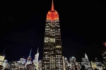 Empire State Realty Trust, Federation of Indian Associations, empire state building lit up to honour the festival of lights, Indian diaspora