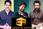 Geetha Arts news, Geetha Arts upcoming movies, geetha arts to announce three pan indian films, Suriya