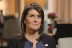 Trump, Nikki Haley with Trump, haley says trump s unpredictable nature helped her get job done at un, Jamal khashoggi