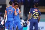 India Vs Sri Lanka highlights, India Vs Sri Lanka match, india beats sri lanka in a superover thriller, Sharma
