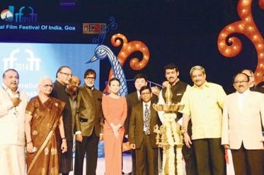 Arrangements in full swing for 46th edition of IFFI 2015},{Arrangements in full swing for 46th edition of IFFI 2015