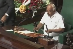 Karnataka, Speaker, karnataka floor test update congress leader k r ramesh kumar elected as speaker, High command