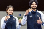 Manu Bhaker records, Manu Bhaker bronze, manu bhaker makes olympics history for india with second bronze, P v sindhu