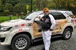 road to london 2018 cost, india to england by road map, meet 60 yr old traveler who completed road trip from delhi to london covering 33 countries in 150 days, Arnold