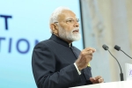 Narendra Modi latest speech, Narendra Modi in France, narendra modi pushes for innovation at key summit in france, Emmanuel macron