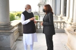 Narendra Modi and Kamala Harris, Narendra Modi latest, narendra modi s special gift to kamala harris, Quad summit
