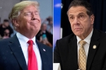 andrew cuomo, covid-19, president trump plays misleading clippings from cuomo in press briefings, Andrew cuomo