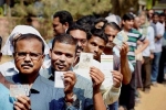 Voter, RR Nagar, rr nagar karnataka assembly polls 34 voter turnout till 1 p m, Karnataka assembly polls