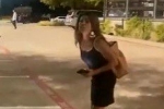 Racist Attack In Texas video, Racist Attack In Texas, racist attack in texas woman arrested, Parking lot