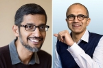 Indians abroad, best ceos, satya nadella tops list of best ceos sundar pichai comes third, Top companies on ai