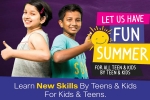 SANJANA KARRA, Summer Fun, this summer enroll your kids in the summer fun activities organised by the youth empowerment foundation, Phoenix