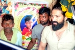 Yash fans 2024, Yash fans names, yash meets the families of his deceased fans, Yash fans