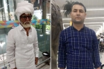 Jayesh patel, Amrick Singh, young man caught posing as senior citizen to fly to abroad, Central industrial security force