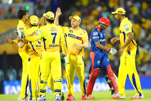 Chennai Super Kings register thrilling win against Delhi Daredevils},{Chennai Super Kings register thrilling win against Delhi Daredevils