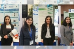 regeneron sts 2019 finalists, intel science fair, four indian american teen girls awarded 25 000 each for inventions in combating air water pollution, Water pollution