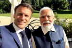 Emmanuel Macron, France Prime Minister, france and indian prime ministers share their friendship on social media, Modi us visit