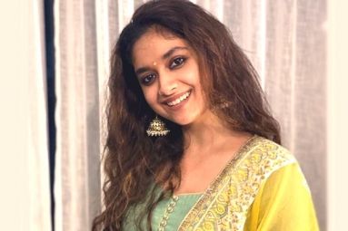 Keerthy Suresh in NTR-Trivikram's Film?