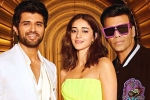 Vijay Deverakonda Liger promotions, Vijay Deverakonda breaking updates, koffee with karan vijay deverakonda makes sensational revelations, Sara ali khan