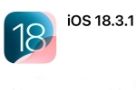 Apple, iOS 18.3.1 Update release, ios 18 3 1 update released with fix for critical flaws, Tablet